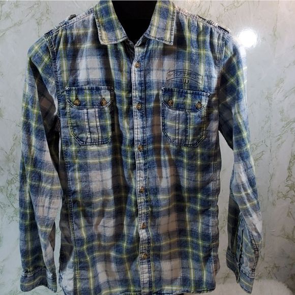 BUFFALO BLU Button Down Shirt - Picture 3 of 14